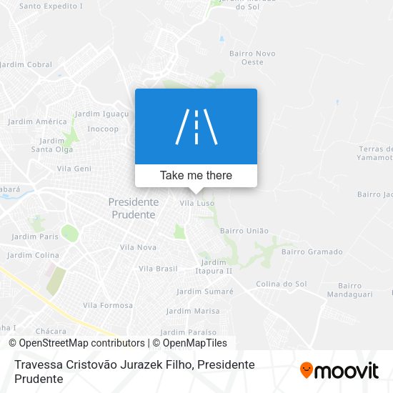 Travessa Cristovão Jurazek Filho map
