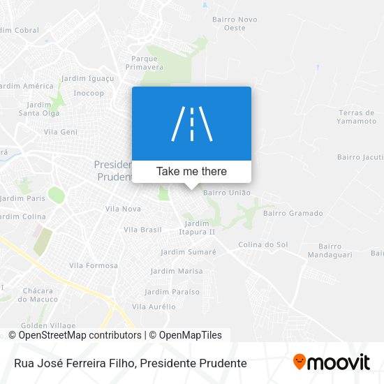 Rua José Ferreira Filho map