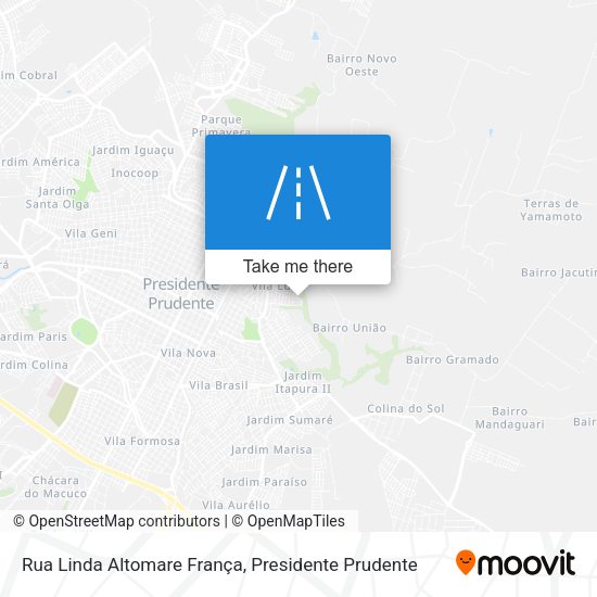 Rua Linda Altomare França map