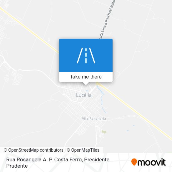 Rua Rosangela A. P. Costa Ferro map