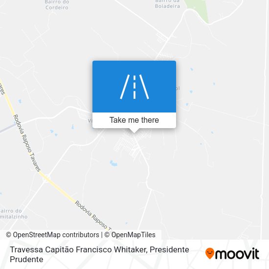 Travessa Capitão Francisco Whitaker map