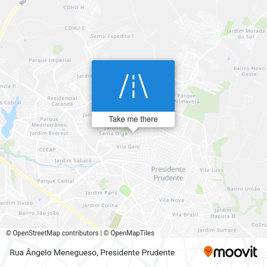 Rua Ângelo Menegueso map