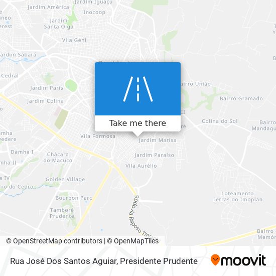 Rua José Dos Santos Aguiar map