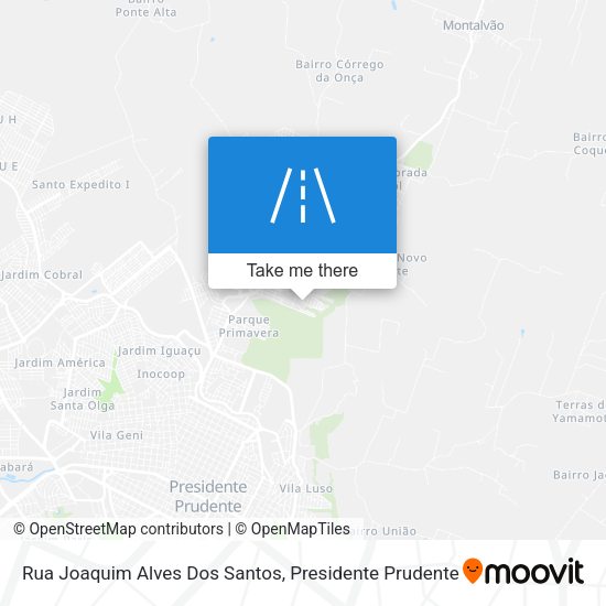 Rua Joaquim Alves Dos Santos map