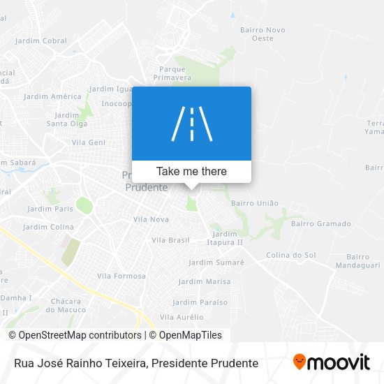 Rua José Rainho Teixeira map