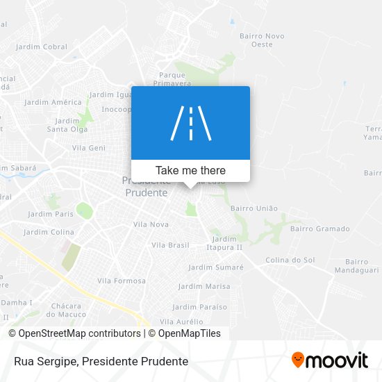 Rua Sergipe map