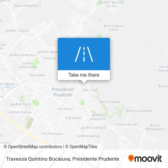 Travessa Quintino Bocaiuva map