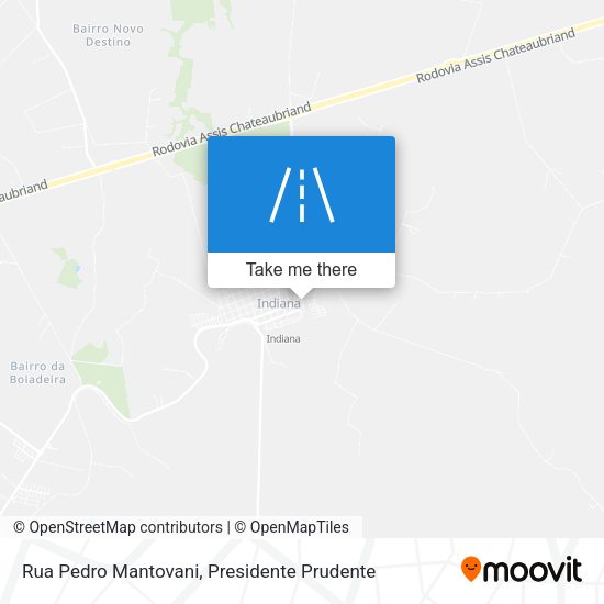 Rua Pedro Mantovani map