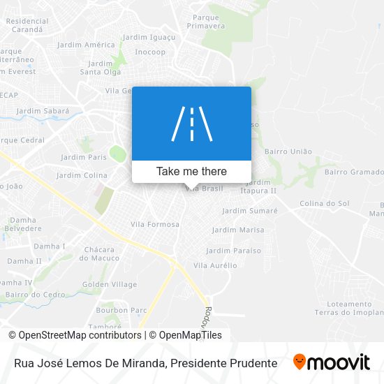 Rua José Lemos De Miranda map
