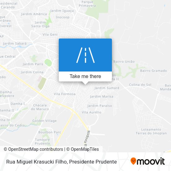 Rua Miguel Krasucki Filho map