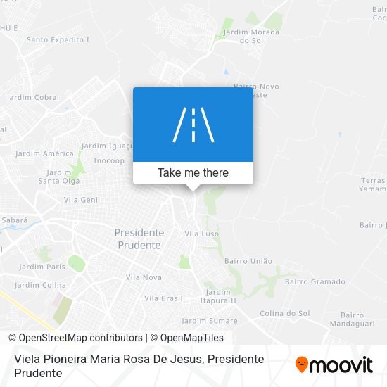 Viela Pioneira Maria Rosa De Jesus map
