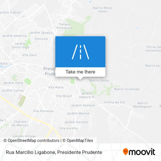 Rua Marcílio Ligabone map