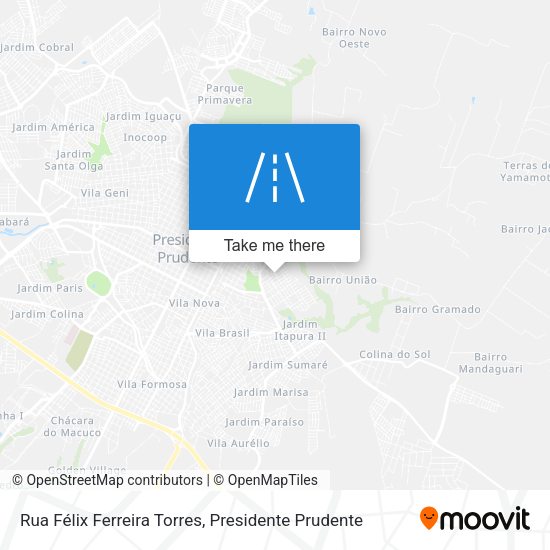 Rua Félix Ferreira Torres map