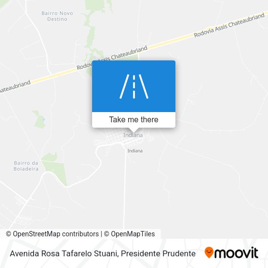 Avenida Rosa Tafarelo Stuani map