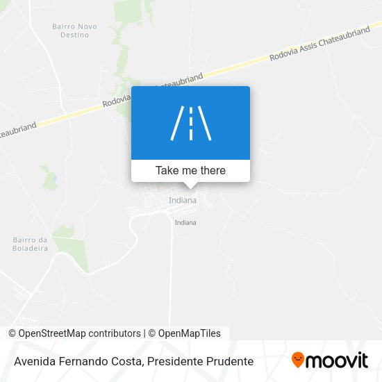 Avenida Fernando Costa map
