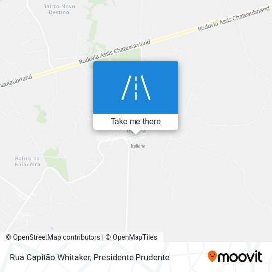 Rua Capitão Whitaker map