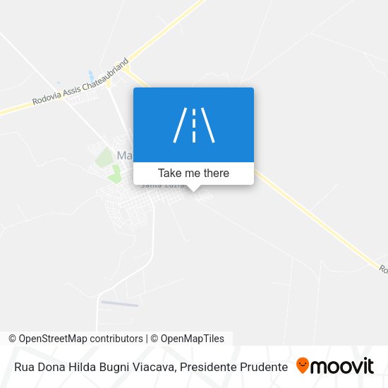 Rua Dona Hilda Bugni Viacava map