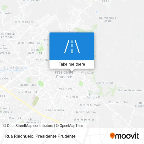 Rua Riachuelo map