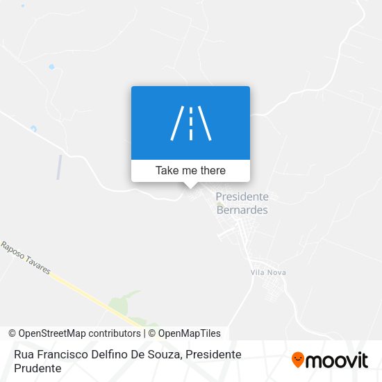 Rua Francisco Delfino De Souza map