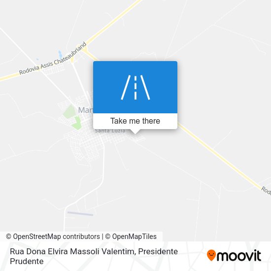 Rua Dona Elvira Massoli Valentim map