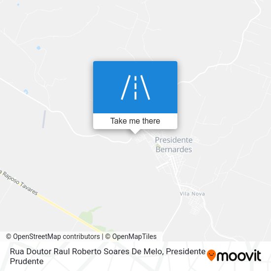Rua Doutor Raul Roberto Soares De Melo map