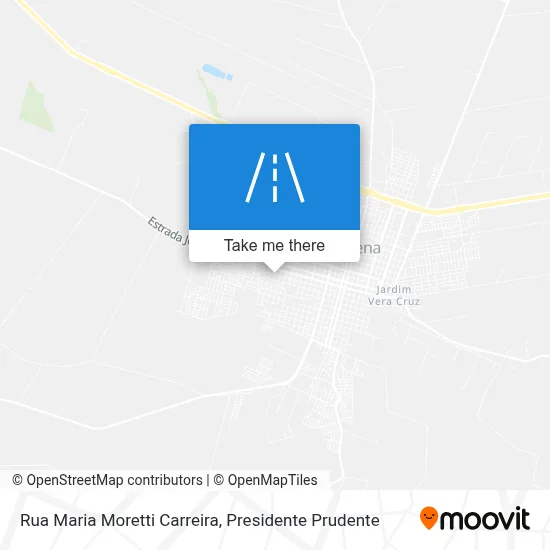 Rua Maria Moretti Carreira map