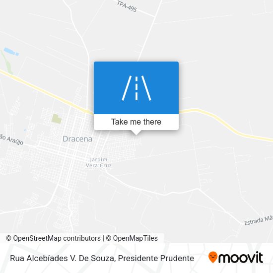 Rua Alcebíades V. De Souza map