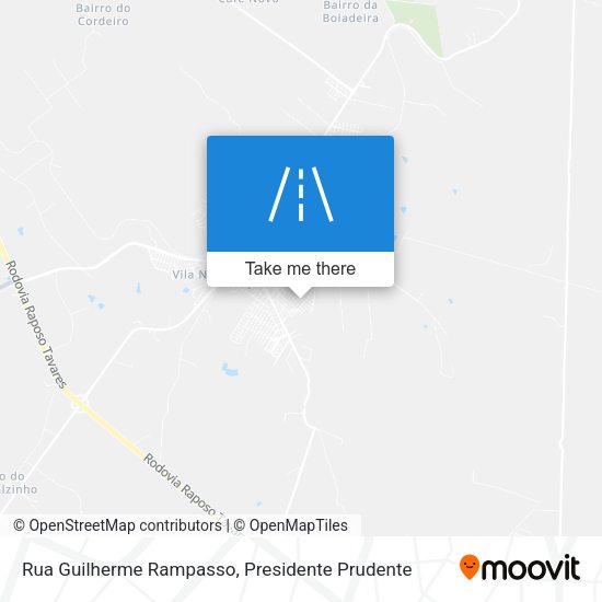 Rua Guilherme Rampasso map