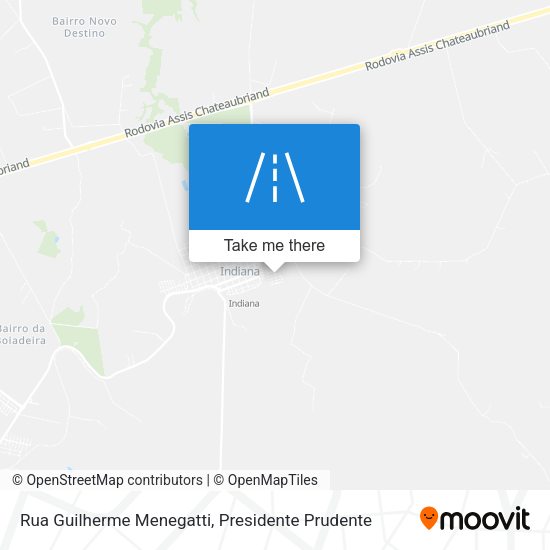 Rua Guilherme Menegatti map