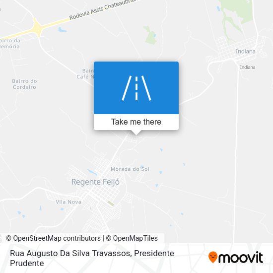 Rua Augusto Da Silva Travassos map