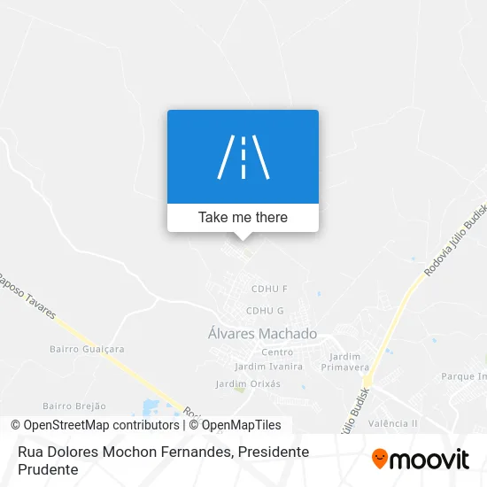 Rua Dolores Mochon Fernandes map
