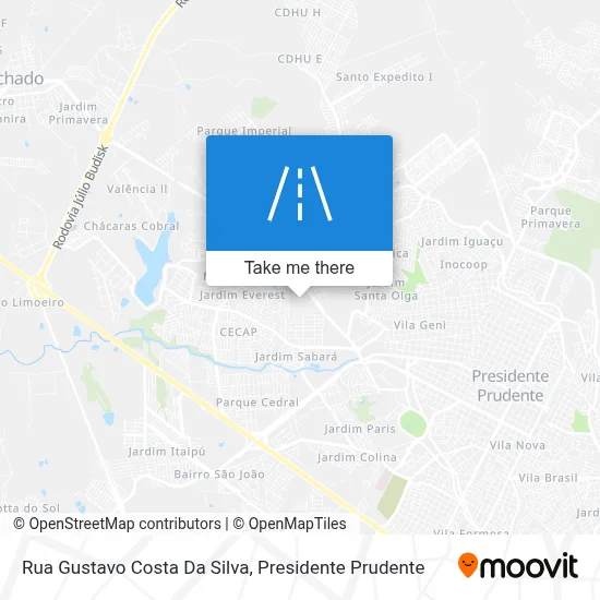 Rua Gustavo Costa Da Silva map