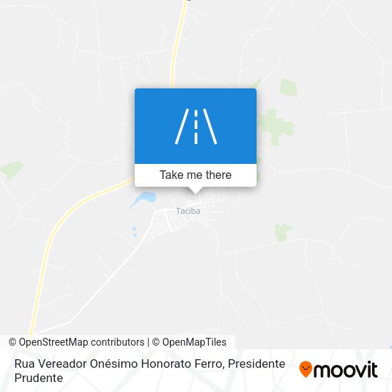 Rua Vereador Onésimo Honorato Ferro map