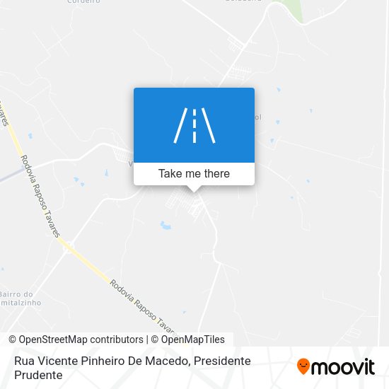 Rua Vicente Pinheiro De Macedo map