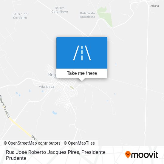 Rua José Roberto Jacques Pires map