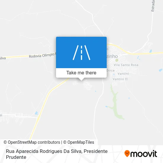 Rua Aparecida Rodrigues Da Silva map