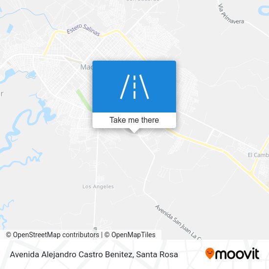 Mapa de Avenida Alejandro Castro Benitez