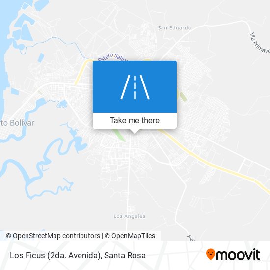 Los Ficus (2da. Avenida) map