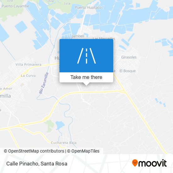 Mapa de Calle Pinacho