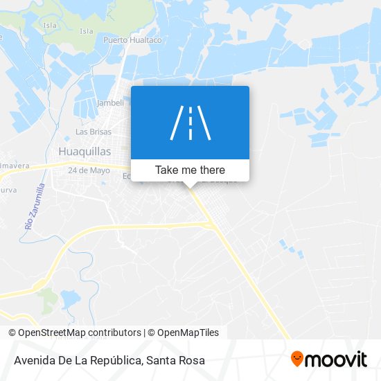 Avenida De La República map