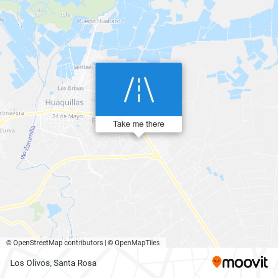Mapa de Los Olivos