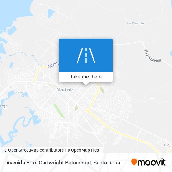 Avenida Errol Cartwright Betancourt map