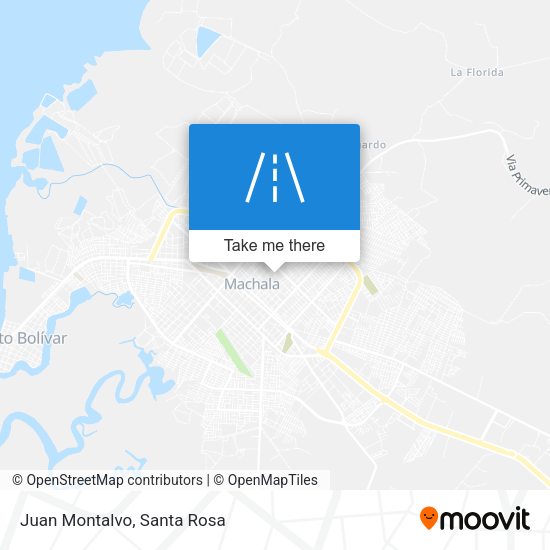 Mapa de Juan Montalvo