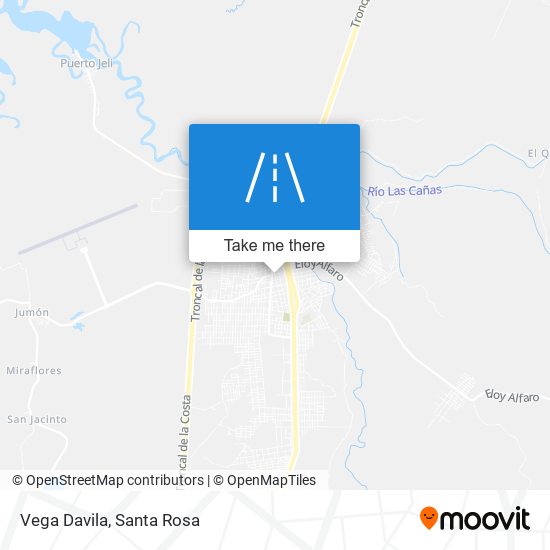 Vega Davila map