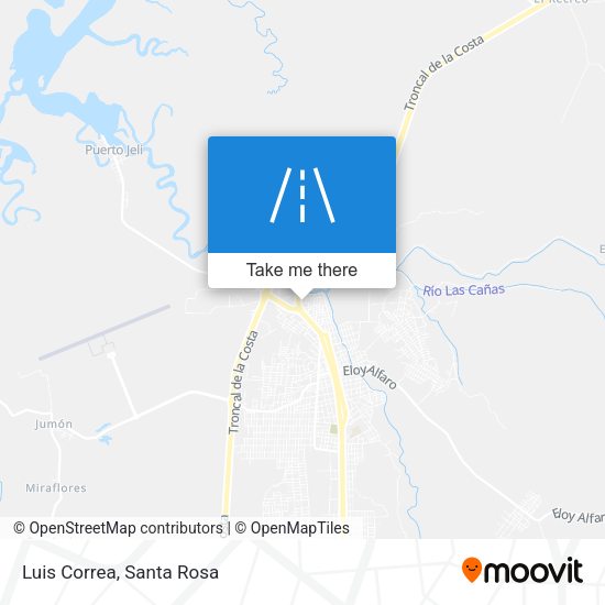 Mapa de Luis Correa