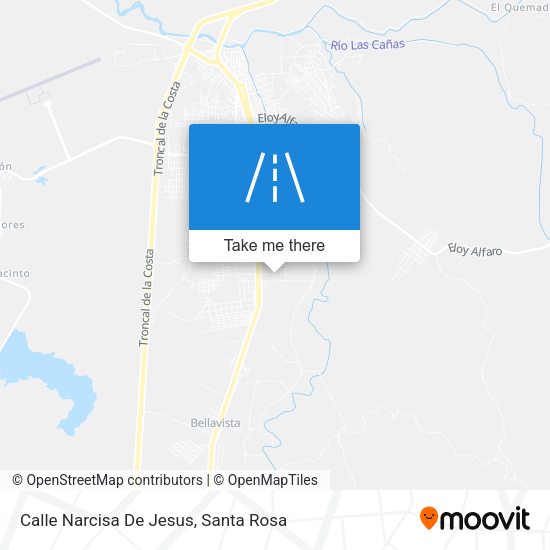 Calle Narcisa De Jesus map