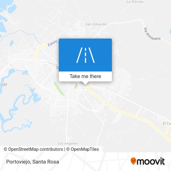 Mapa de Portoviejo