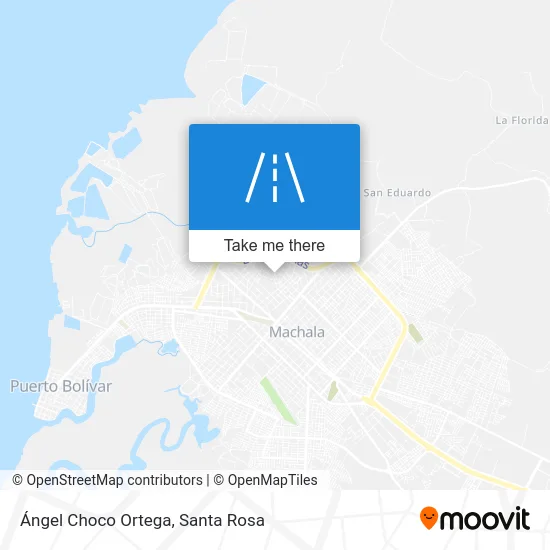 Ángel Choco Ortega map