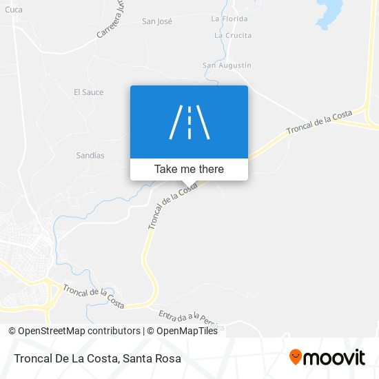 Troncal De La Costa map