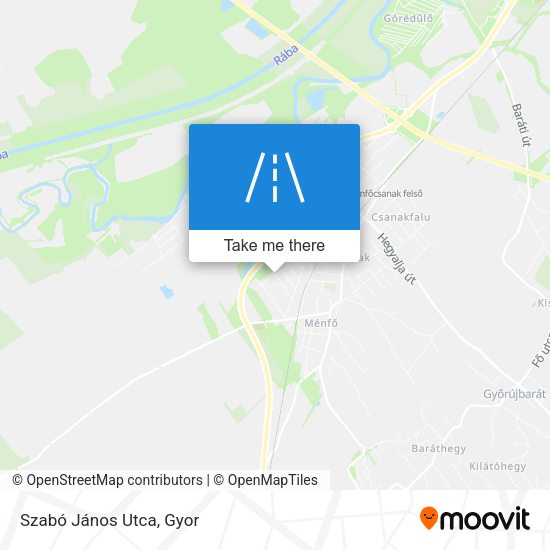 Szabó János Utca map